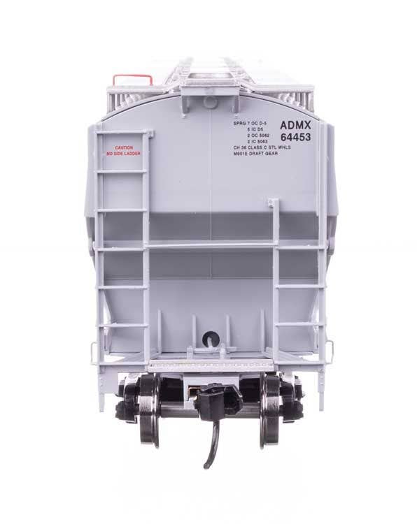 Walthers 920-110301 HO ADMX 67' Trinity 6351 4-Bay Covered Hopper RTR #64453