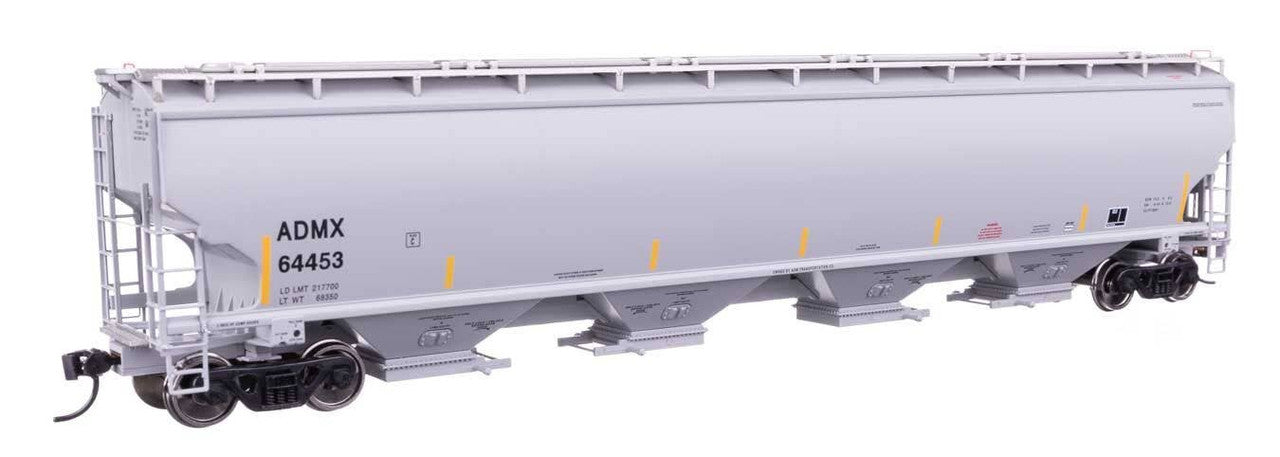 Walthers 920-110301 HO ADMX 67' Trinity 6351 4-Bay Covered Hopper RTR #64453