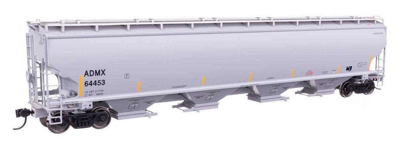 Walthers 920-110301 HO ADMX 67' Trinity 6351 4-Bay Covered Hopper RTR #64453