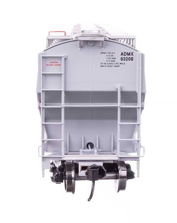 Walthers 920-110304 HO ADMX 67' Trinity 6351 4-Bay Covered Hopper RTR #63205