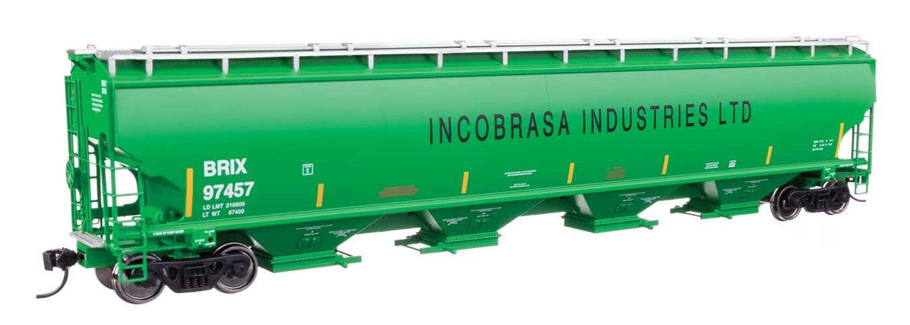 Walthers 920-110309 HO BRIX 67' Trinity 6351 4-Bay Covered Hopper RTR #97457
