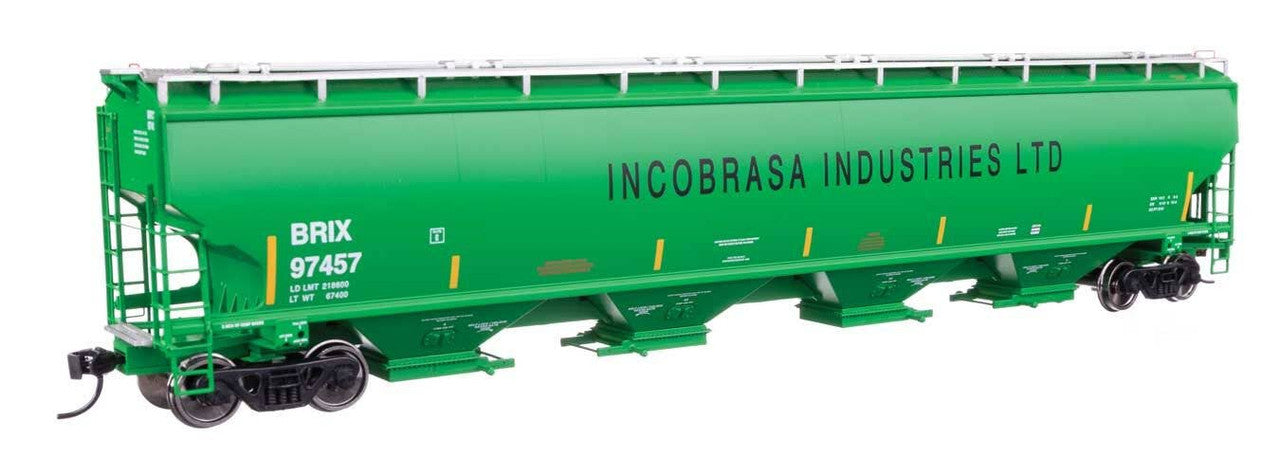 Walthers 920-110309 HO BRIX 67' Trinity 6351 4-Bay Covered Hopper RTR #97457