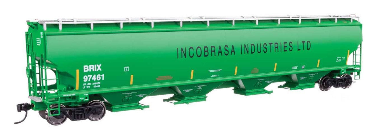 Walthers 920-110310 HO BRIX 67' Trinity 6351 4-Bay Covered Hopper RTR #97461