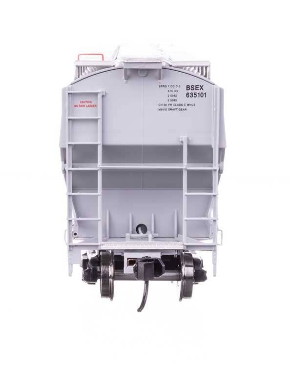 Walthers 920-110312 HO BSEX 67' Trinity 6351 4-Bay Covered Hopper RTR #635101