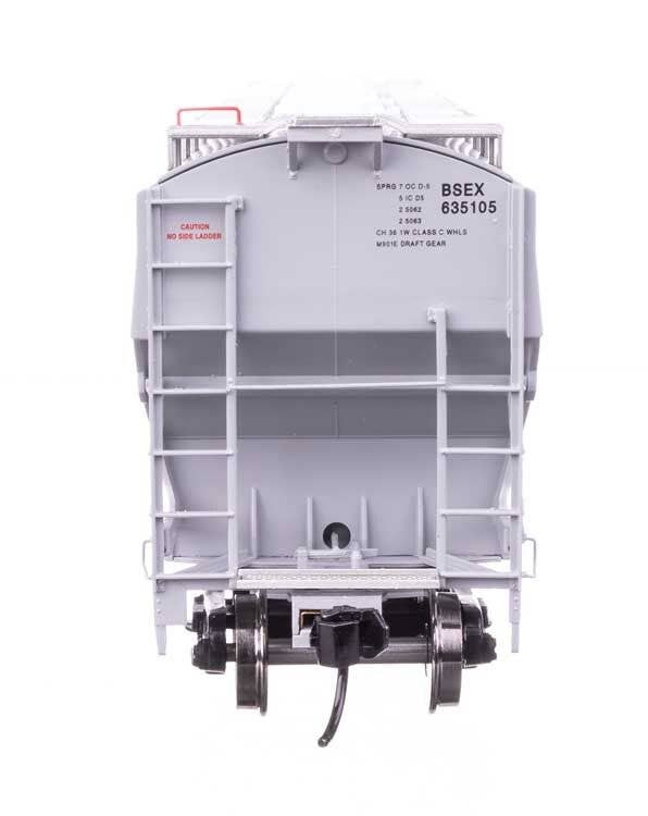Walthers 920-110313 HO BSEX 67' Trinity 6351 4-Bay Covered Hopper RTR #635105
