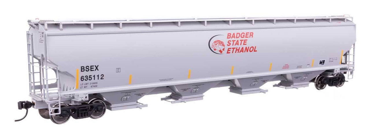 Walthers 920-110314 HO BSEX 67' Trinity 6351 4-Bay Covered Hopper RTR #635112