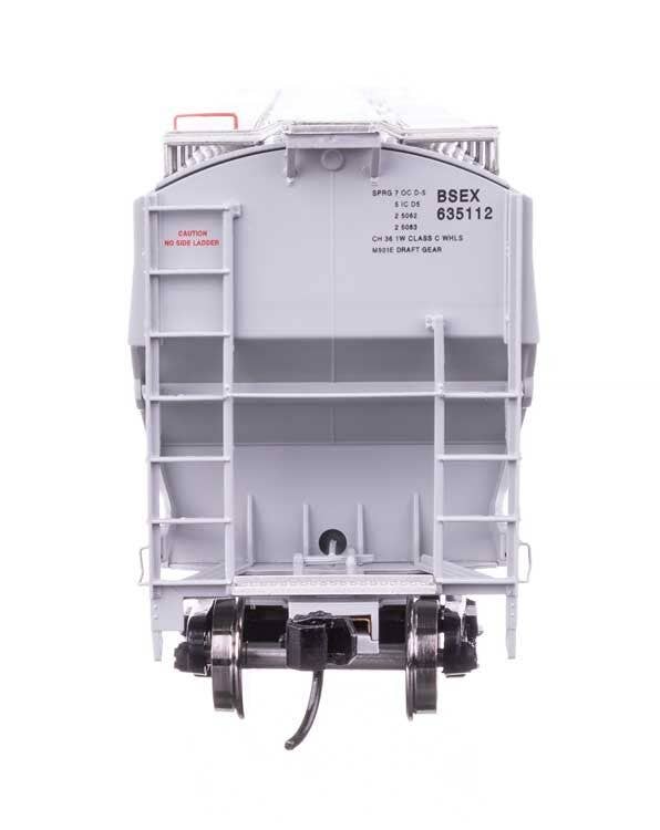 Walthers 920-110314 HO BSEX 67' Trinity 6351 4-Bay Covered Hopper RTR #635112