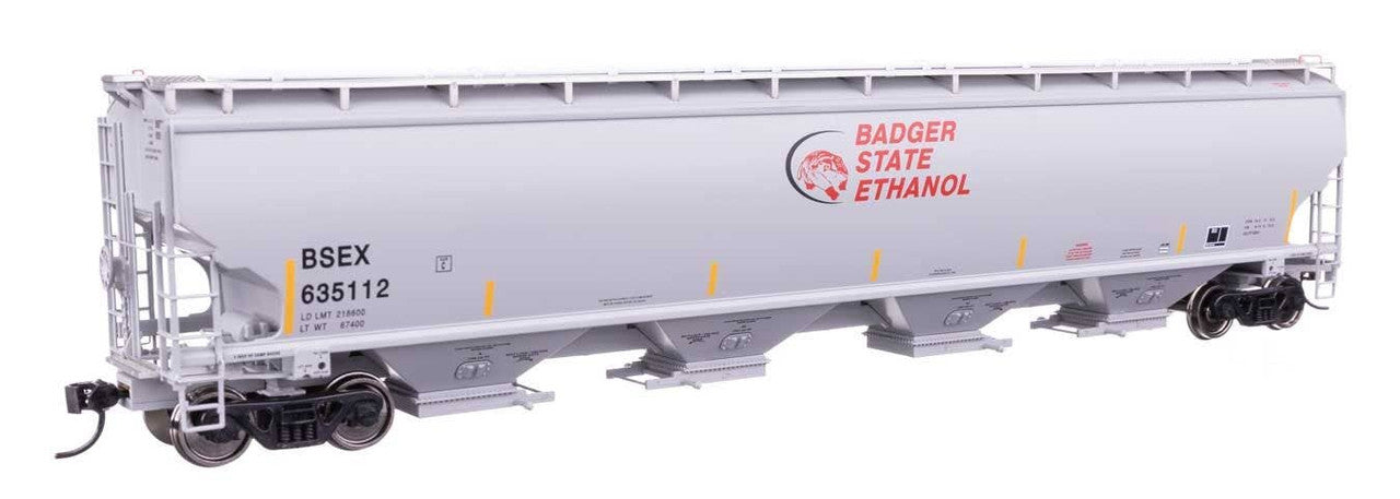 Walthers 920-110314 HO BSEX 67' Trinity 6351 4-Bay Covered Hopper RTR #635112