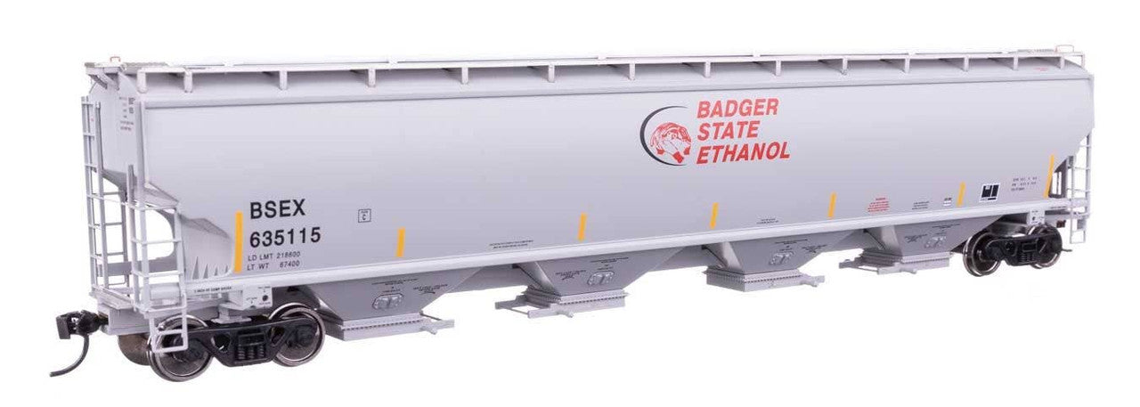 Walthers 920-110315 HO BSEX 67' Trinity 6351 4-Bay Covered Hopper RTR #635115