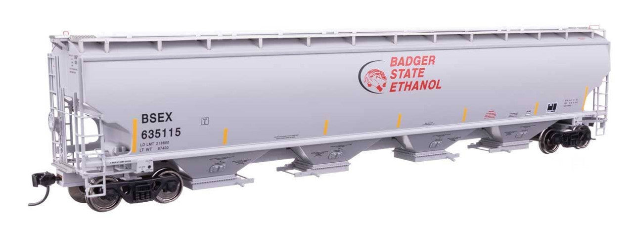 Walthers 920-110315 HO BSEX 67' Trinity 6351 4-Bay Covered Hopper RTR #635115