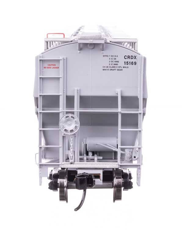 Walthers 920-110317 HO CRDX 67' Trinity 6351 4-Bay Covered Hopper RTR #15169