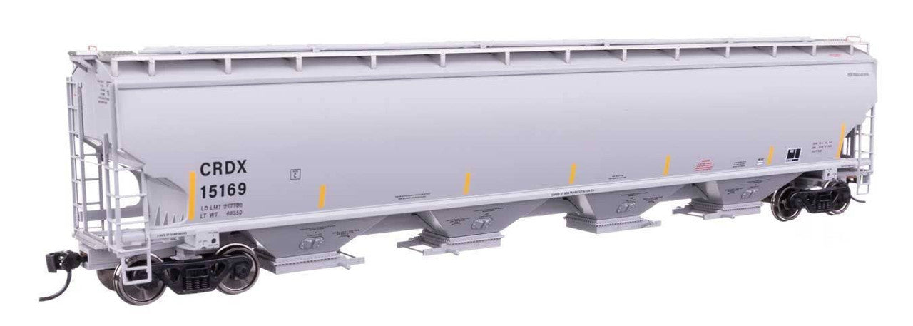 Walthers 920-110317 HO CRDX 67' Trinity 6351 4-Bay Covered Hopper RTR #15169