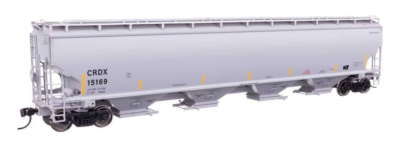Walthers 920-110317 HO CRDX 67' Trinity 6351 4-Bay Covered Hopper RTR #15169