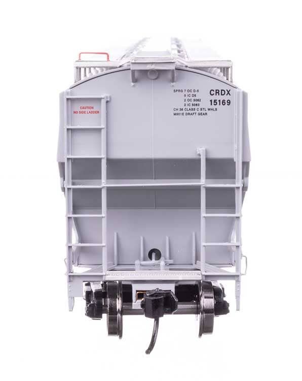 Walthers 920-110317 HO CRDX 67' Trinity 6351 4-Bay Covered Hopper RTR #15169
