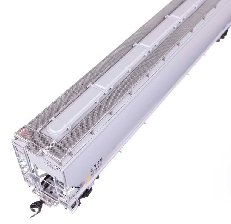 Walthers 920-110318 HO CRDX 67' Trinity 6351 4-Bay Covered Hopper RTR #15214