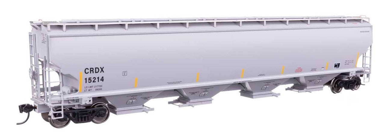 Walthers 920-110318 HO CRDX 67' Trinity 6351 4-Bay Covered Hopper RTR #15214