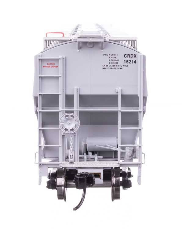Walthers 920-110318 HO CRDX 67' Trinity 6351 4-Bay Covered Hopper RTR #15214