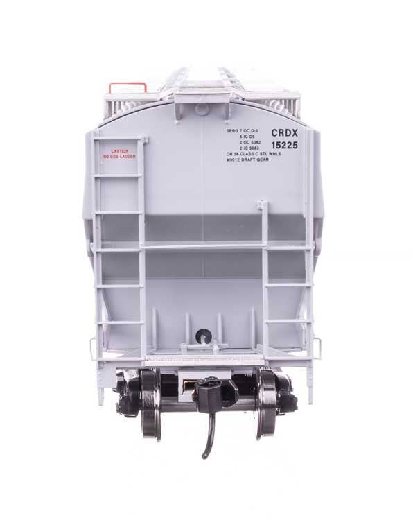 Walthers 920-110319 HO CRDX 67' Trinity 6351 4-Bay Covered Hopper RTR #15225