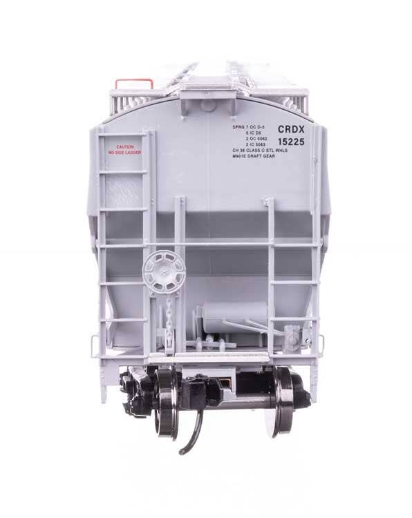 Walthers 920-110319 HO CRDX 67' Trinity 6351 4-Bay Covered Hopper RTR #15225