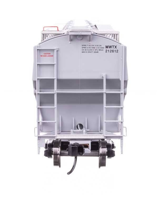 Walthers 920-110320 HO MWTX 67' Trinity 6351 4-Bay Covered Hopper RTR #212612
