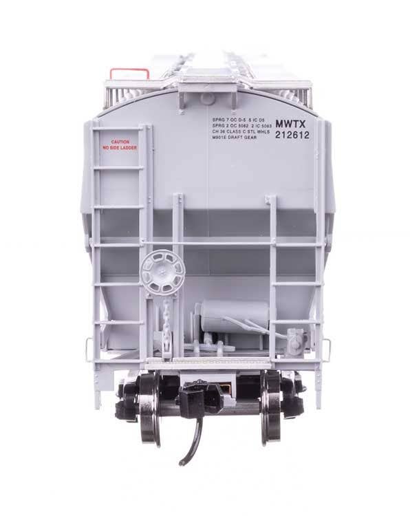 Walthers 920-110320 HO MWTX 67' Trinity 6351 4-Bay Covered Hopper RTR #212612