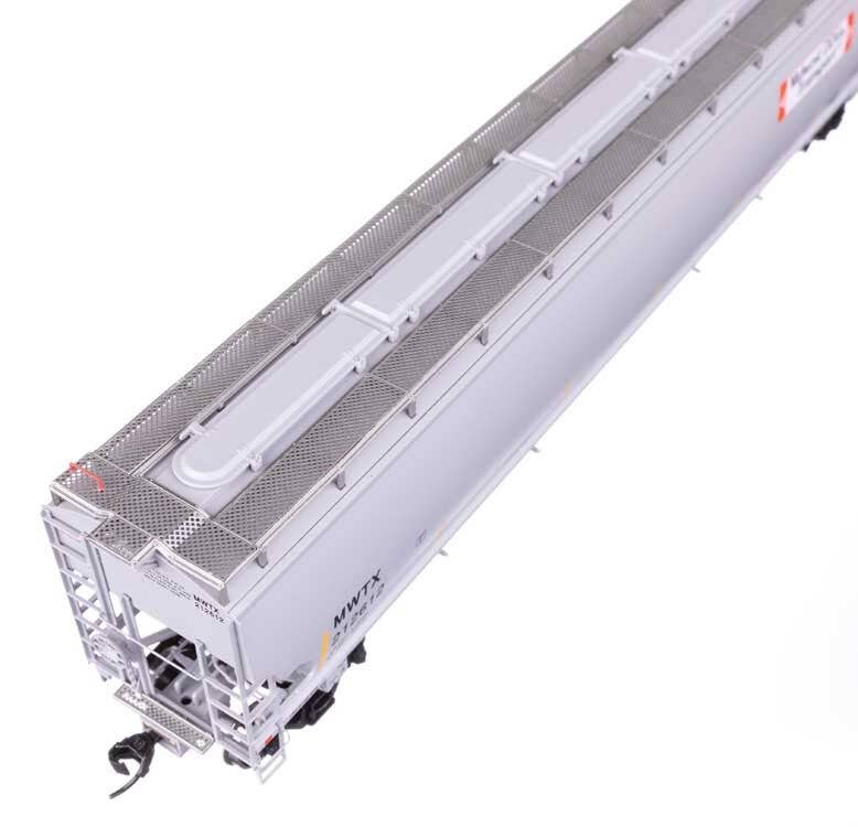 Walthers 920-110320 HO MWTX 67' Trinity 6351 4-Bay Covered Hopper RTR #212612