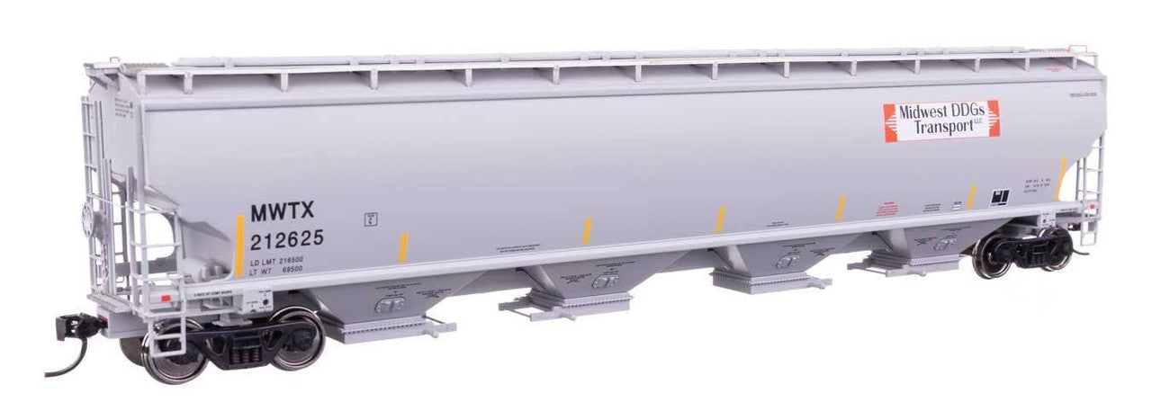 Walthers 920-110321 HO MWTX 67' Trinity 6351 4-Bay Covered Hopper RTR #212625