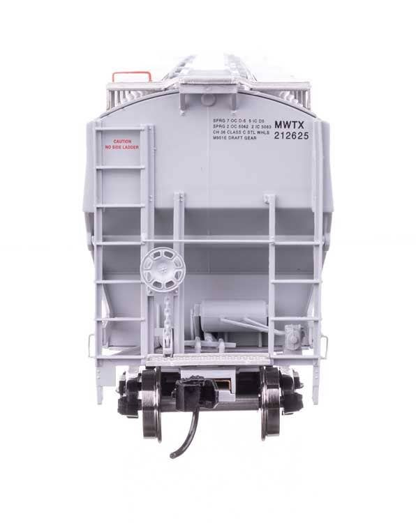 Walthers 920-110321 HO MWTX 67' Trinity 6351 4-Bay Covered Hopper RTR #212625