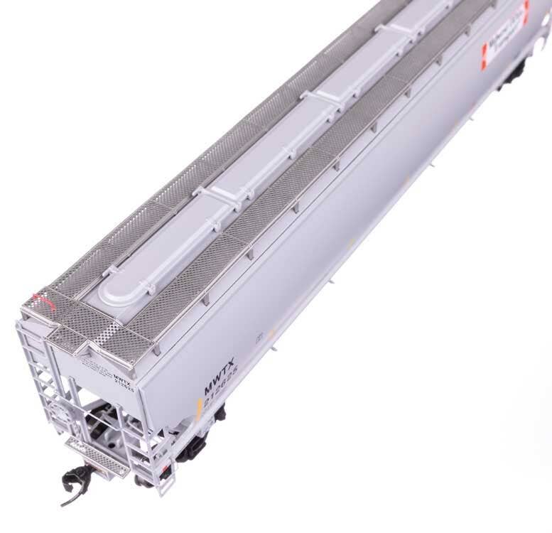 Walthers 920-110321 HO MWTX 67' Trinity 6351 4-Bay Covered Hopper RTR #212625