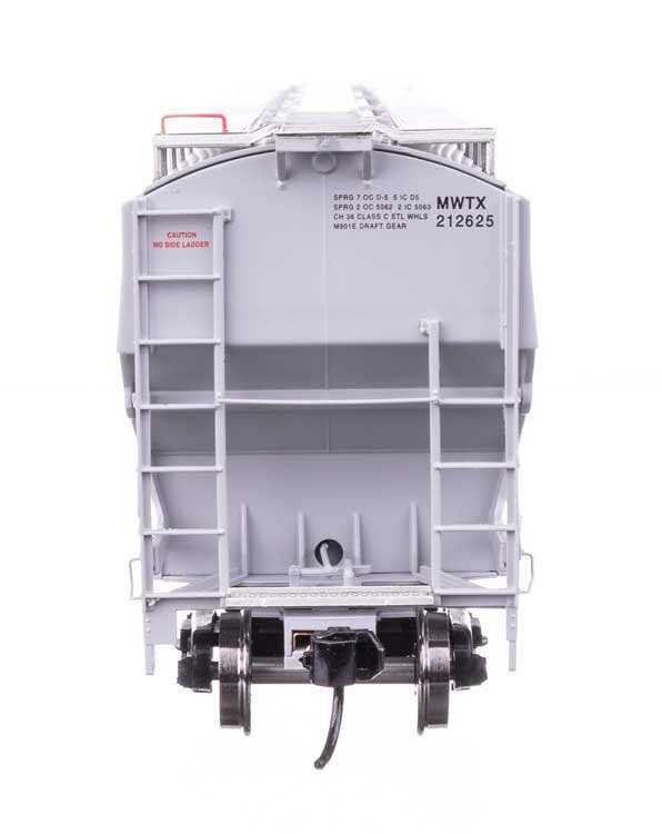 Walthers 920-110321 HO MWTX 67' Trinity 6351 4-Bay Covered Hopper RTR #212625