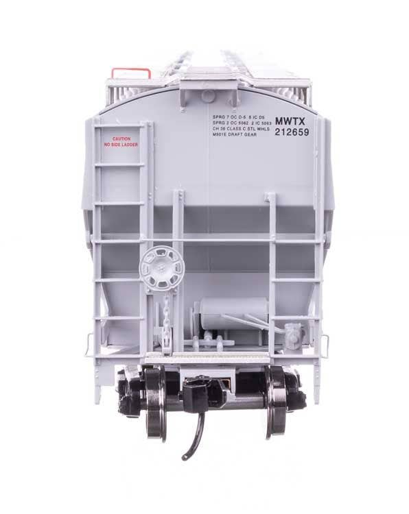 Walthers 920-110322 HO MWTX 67' Trinity 6351 4-Bay Covered Hopper RTR #212659