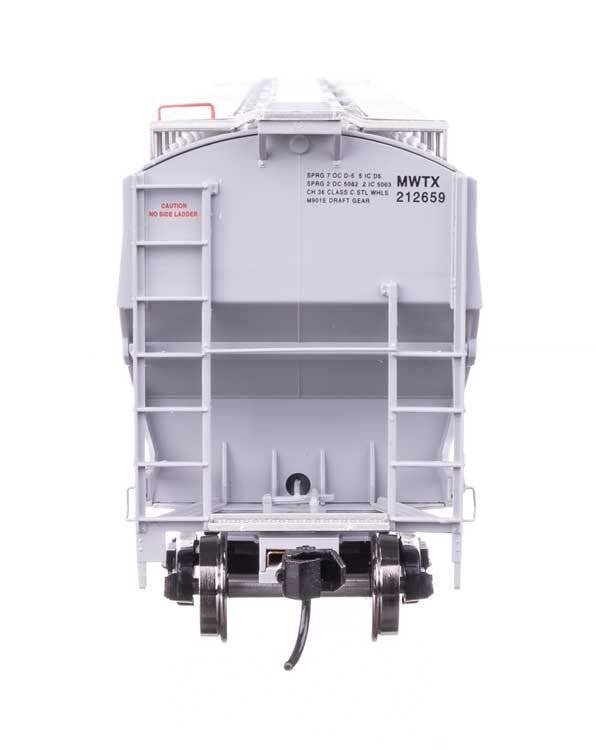 Walthers 920-110322 HO MWTX 67' Trinity 6351 4-Bay Covered Hopper RTR #212659
