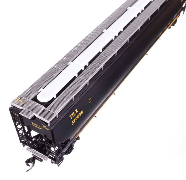 Walthers 920-110326 HO TILX 67' Trinity 6351 4-Bay Covered Hopper RTR #570036