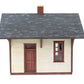 Walthers 933-4061 HO 3-3/8 x 3-1/16 x 2-7/8" Flag Stop Station Building Kit