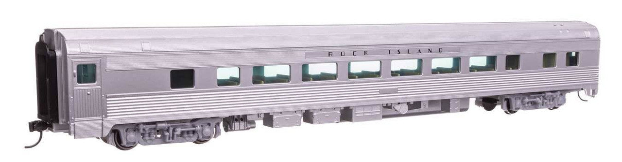 Walthers 910-30024 HO Rock Island 85' Budd Large-Window Coach Ready to Run