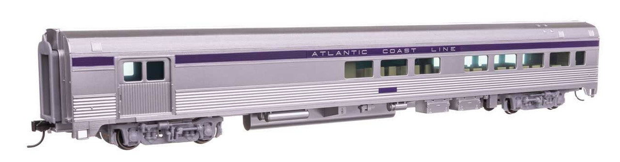 Walthers 910-30072 HO Atlantic Coast Line 85' Budd Baggage-Lounge Ready to Run