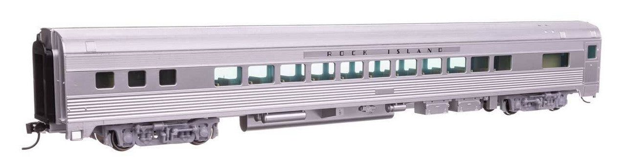Walthers 910-30215 HO Rock Island 85' Budd Small-Window Coach Ready to Run NIB