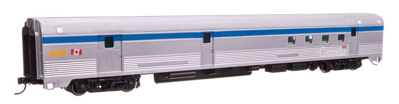 Walthers 910-30318 HO VIA Rail 85' Budd Baggage-Railway Post Office Ready To Run