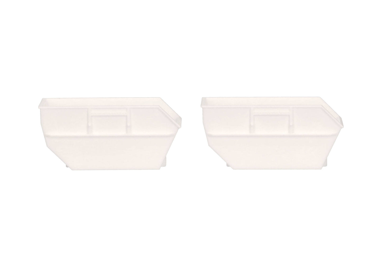 Herpa 054607 1:87 White AK16 Skip Tray 15m³ (Pack of 2)