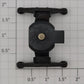 Lionel PT-1X Truck Frame with Stud and Staple End Side
