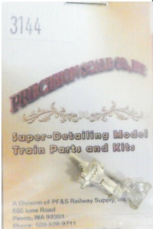 Precision Scale Co. 3144 HO Scale Hanna HT W/Franklin Butterfly Fire-Door Brass