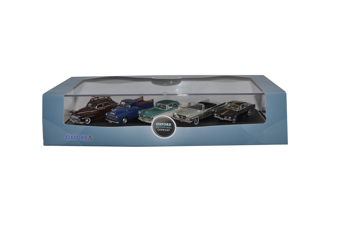 Oxford Diecast 87SET003 Chrysler Centenary Cars Diecast Model (Set of 5)