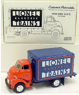 Eastwood Automobilia 19-0108 1:34 Diecast Lionel Electric Trains 1952 GMC Truck NIB