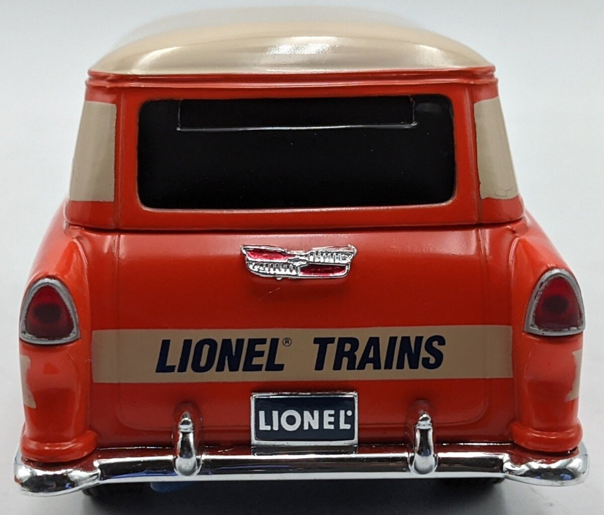 Eastwood Automobilia 303500 1:25 Lionel 1955 Chevy Delivery Lockable Coin Bank