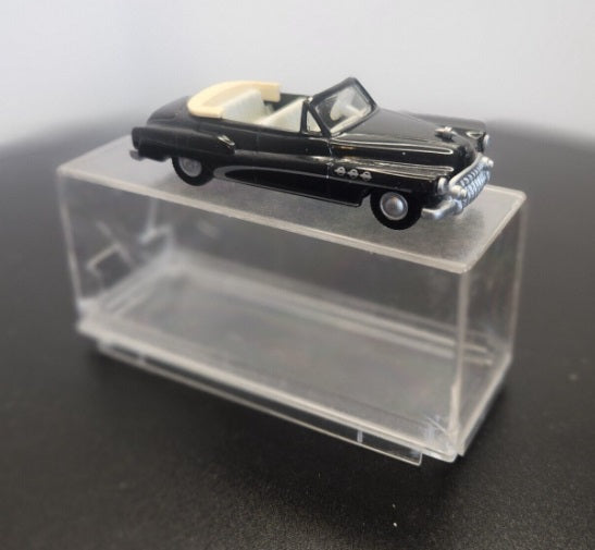 Praline 84703 HO Revell Black W/Cream Top Up Buick Cabrio Convertible Plastic
