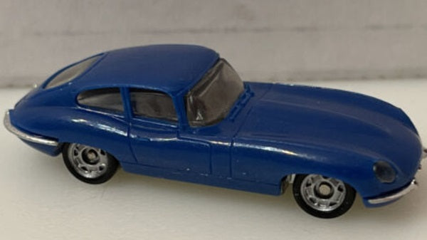 Monogram 2040 HO Scale Mini-Exacts Exotic Blue W/Beige InteriorJaguar XKE