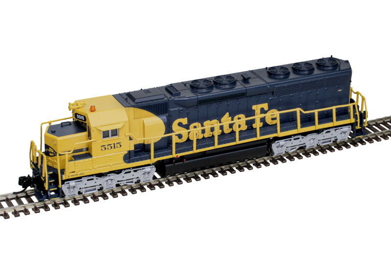 Atlas 40006000 N Santa Fe Silver SD45 Diesel Locomotive #5515