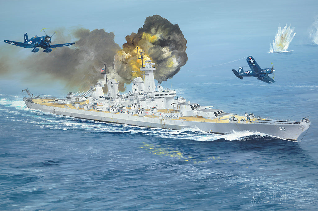 Trumpeter 05373 1:350 USS Ohio BB-68 Warship Plastic Model Kit