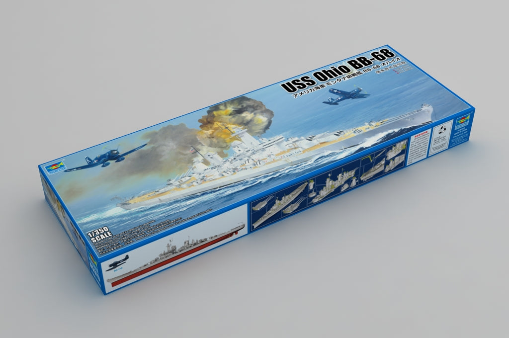 Trumpeter 05373 1:350 USS Ohio BB-68 Warship Plastic Model Kit