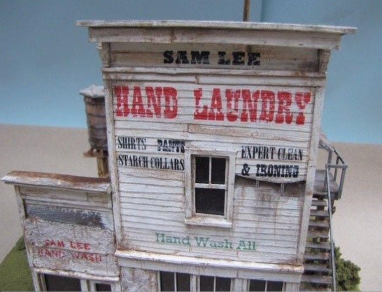 Branline Trains 1249 O By Chinese Laundry Building Resin Kit
